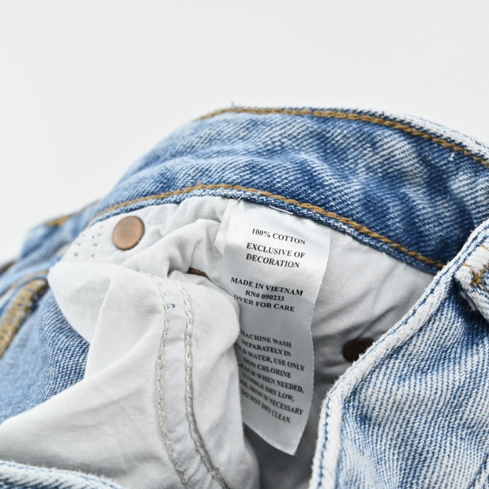 Playboy X Pacsun Slash Mom‎ Jeans Size 25 Distressed Rainbow Paint Pocket Pride - Picture 8 of 12